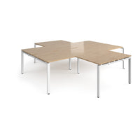 Adapt 4 desk cluster with returns
