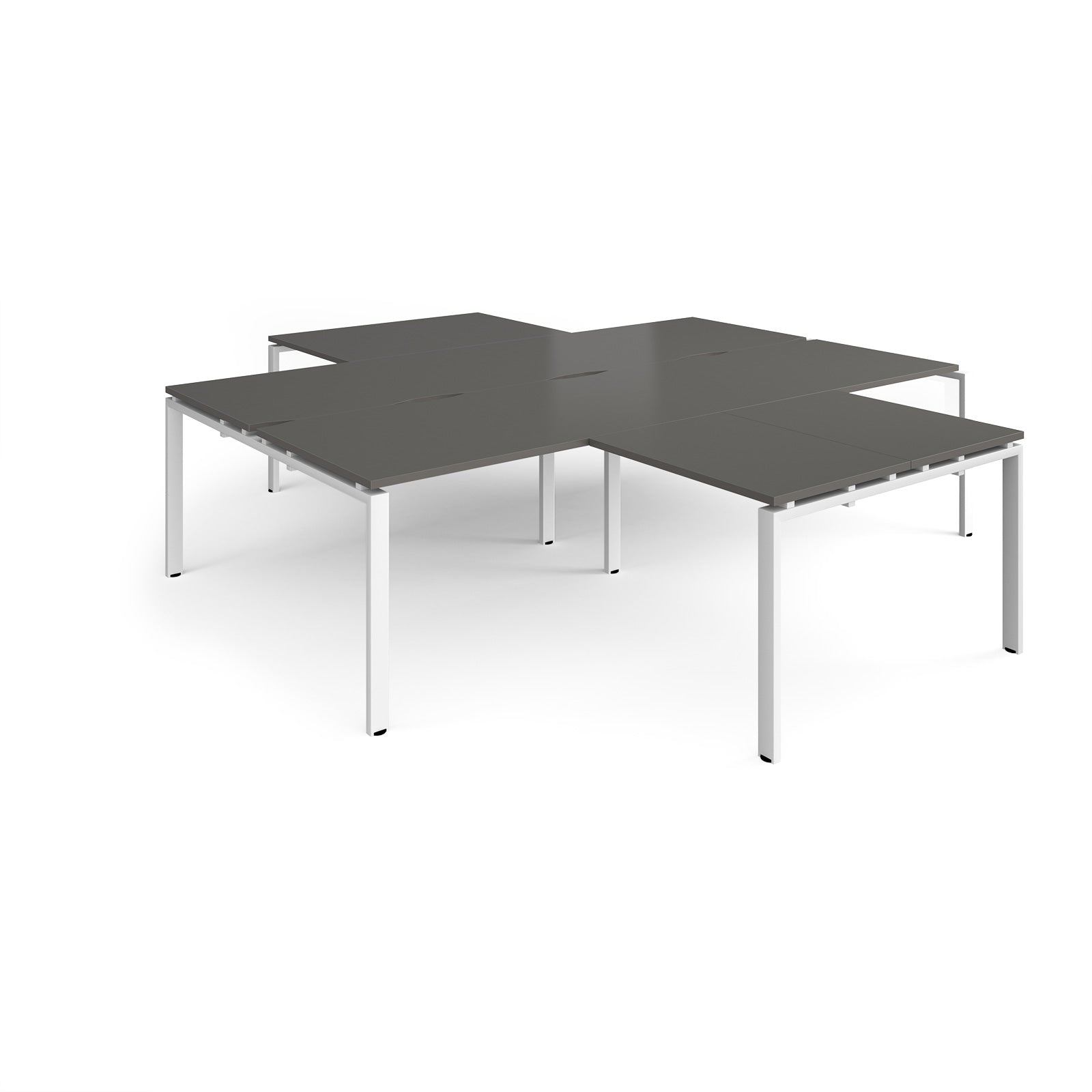 Adapt 4 desk cluster with returns