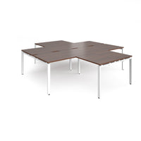 Adapt 4 desk cluster with returns