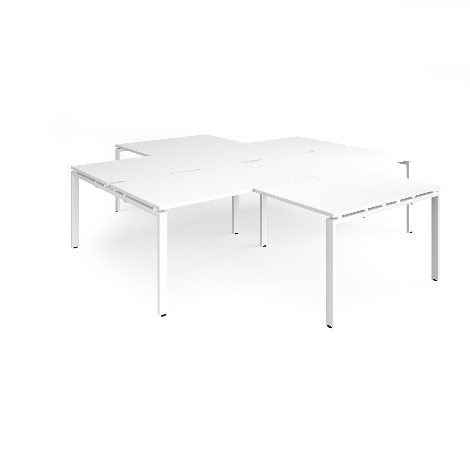 Adapt 4 desk cluster with returns