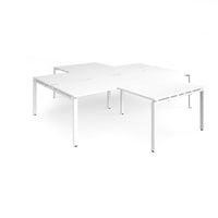 Adapt 4 desk cluster with returns