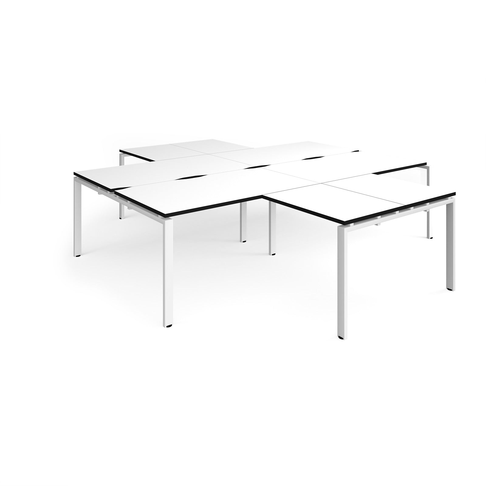 Adapt 4 desk cluster with returns