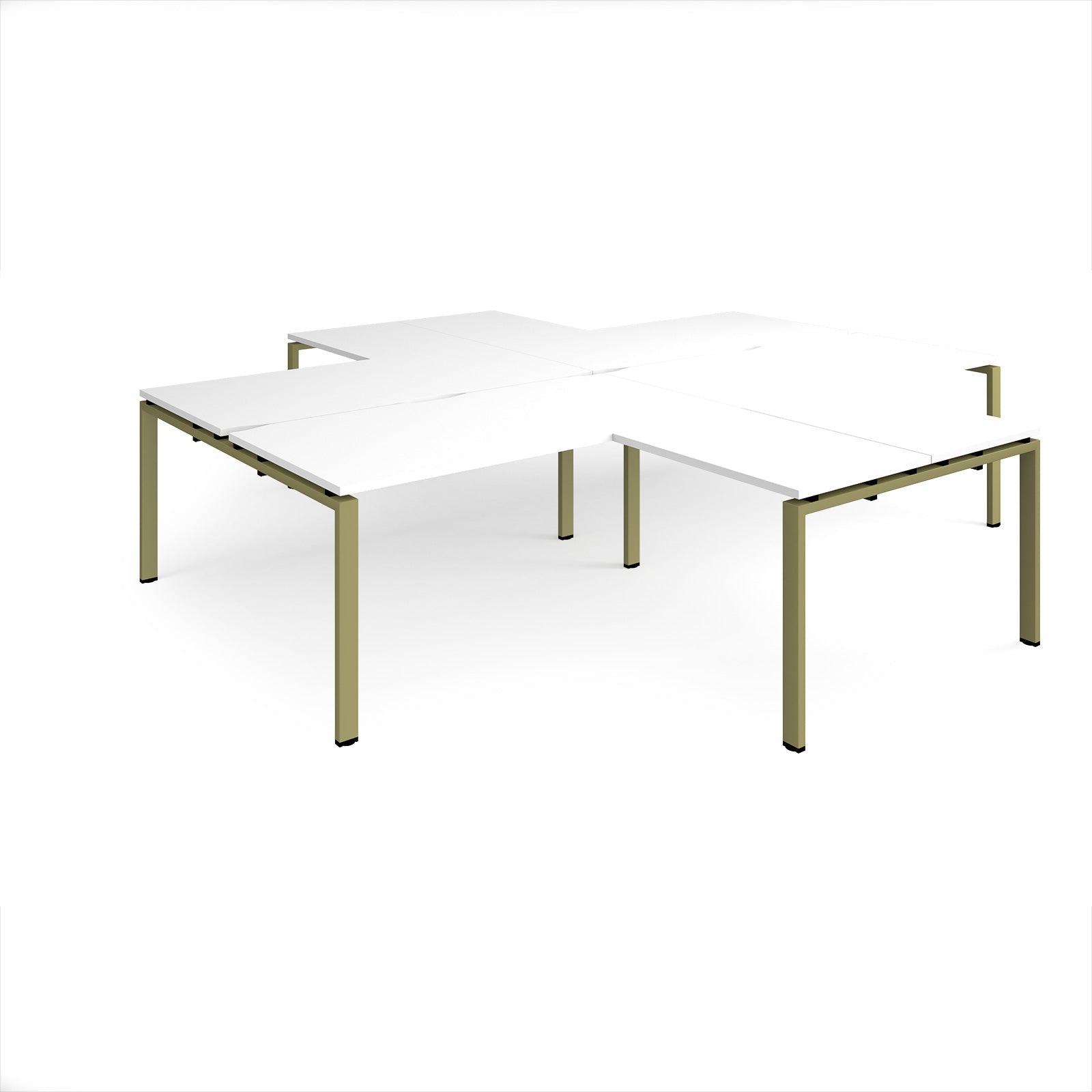 Adapt 4 desk cluster with returns