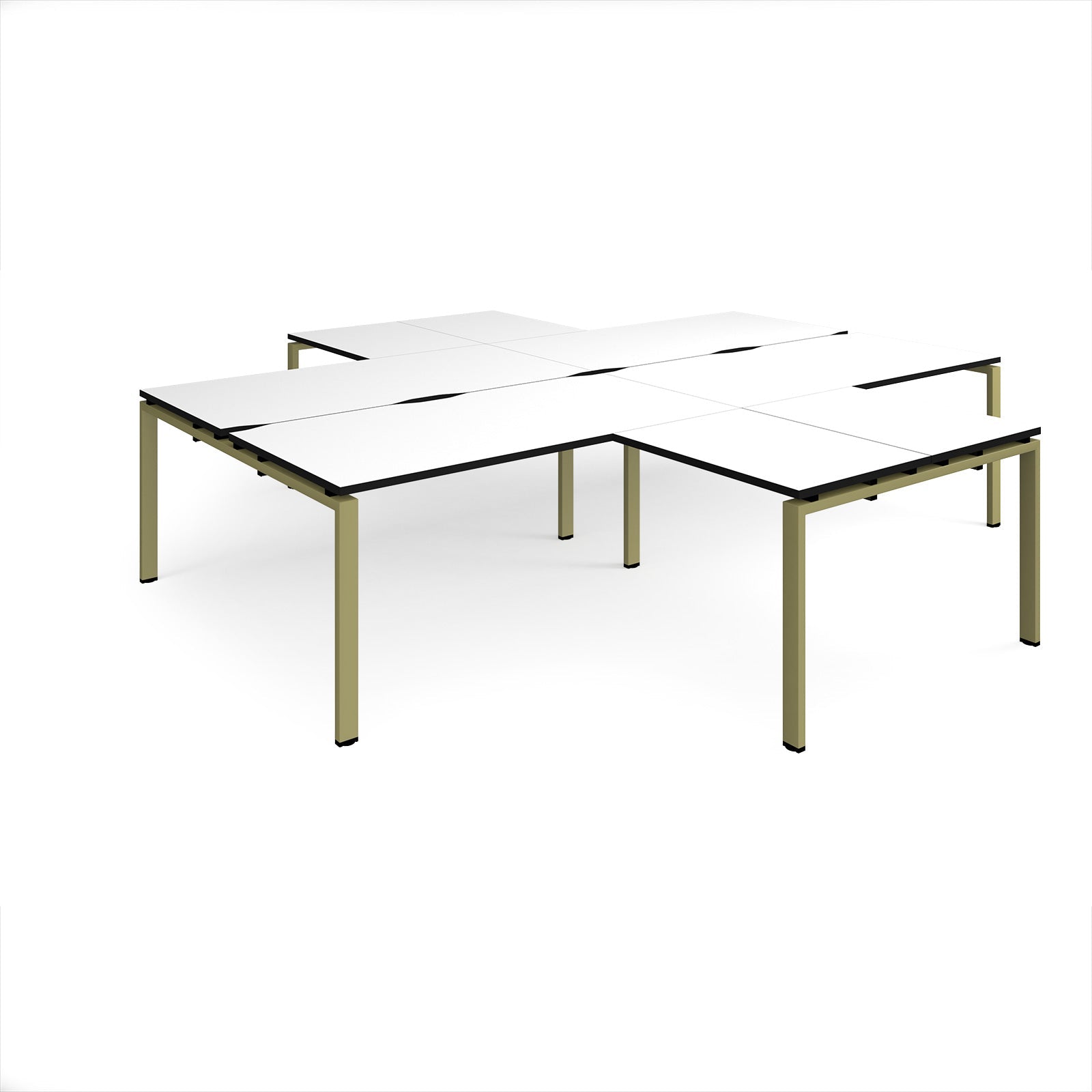 Adapt 4 desk cluster with returns