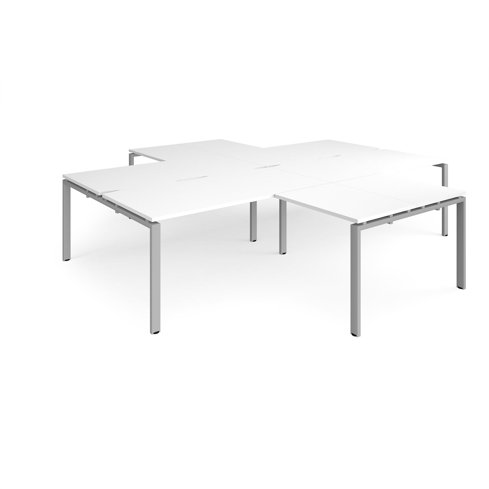 Adapt 4 desk cluster with returns