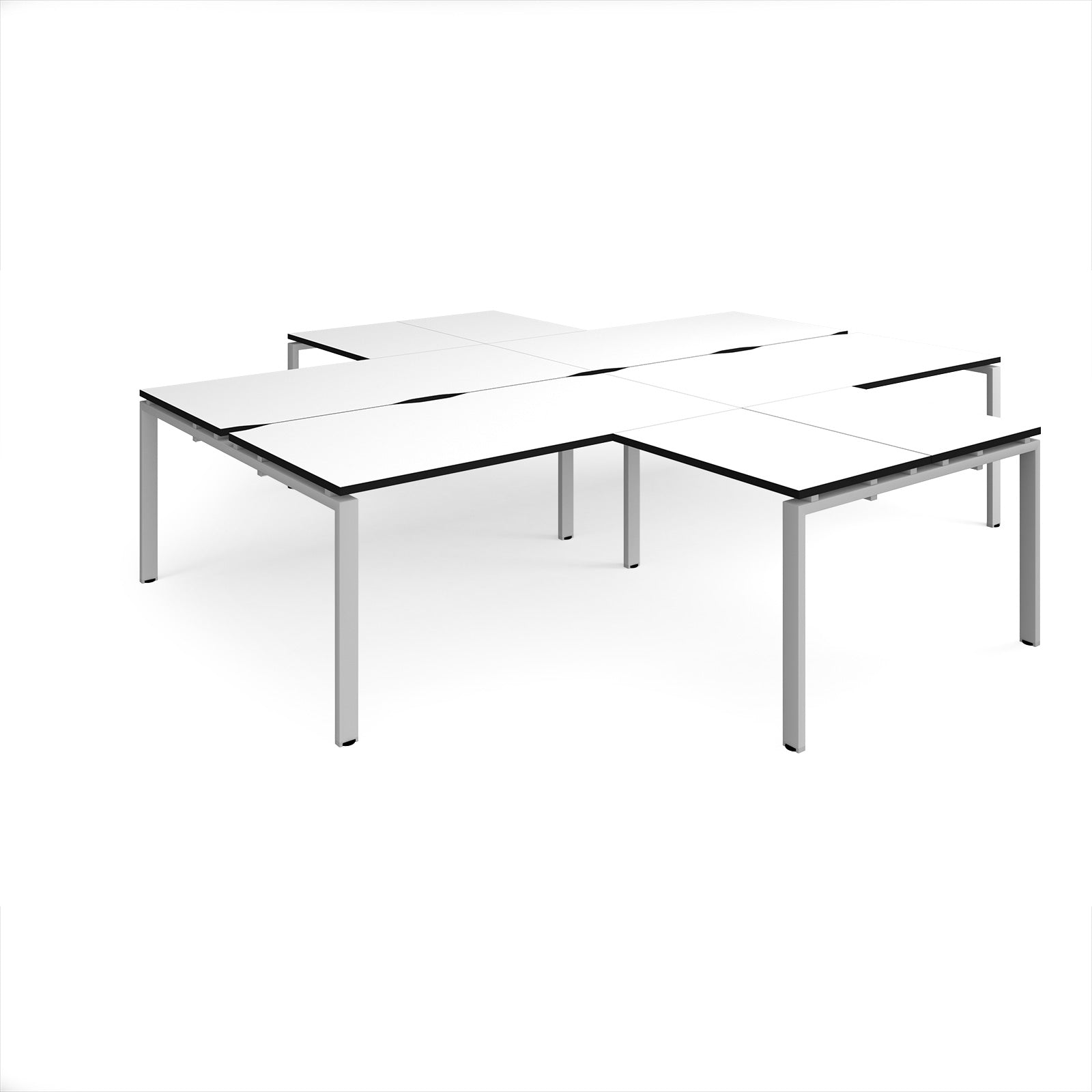 Adapt 4 desk cluster with returns