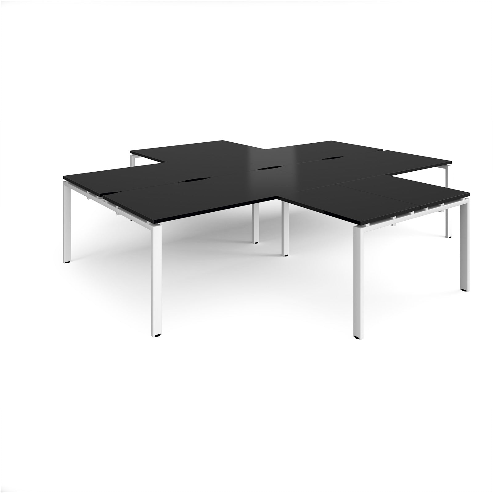 Adapt 4 desk cluster with returns