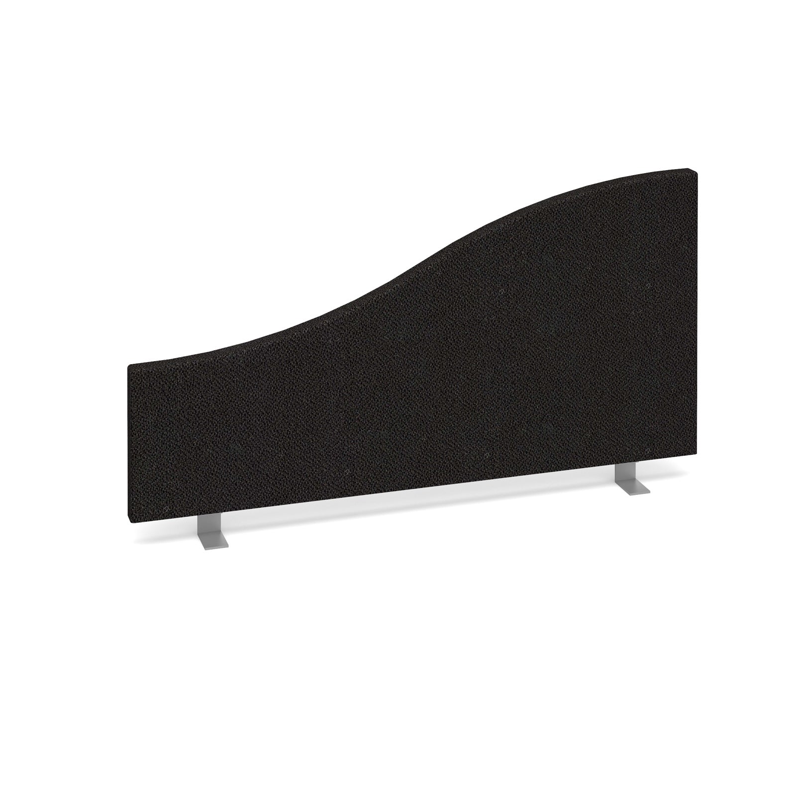 Wave desktop fabric screen - MTO