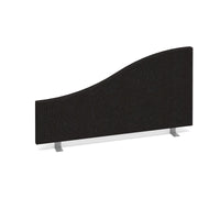 Wave desktop fabric screen - MTO