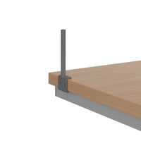 Universal desktop screen return brackets (pair)