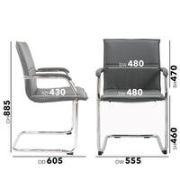 Essen stackable meeting room cantilever chair