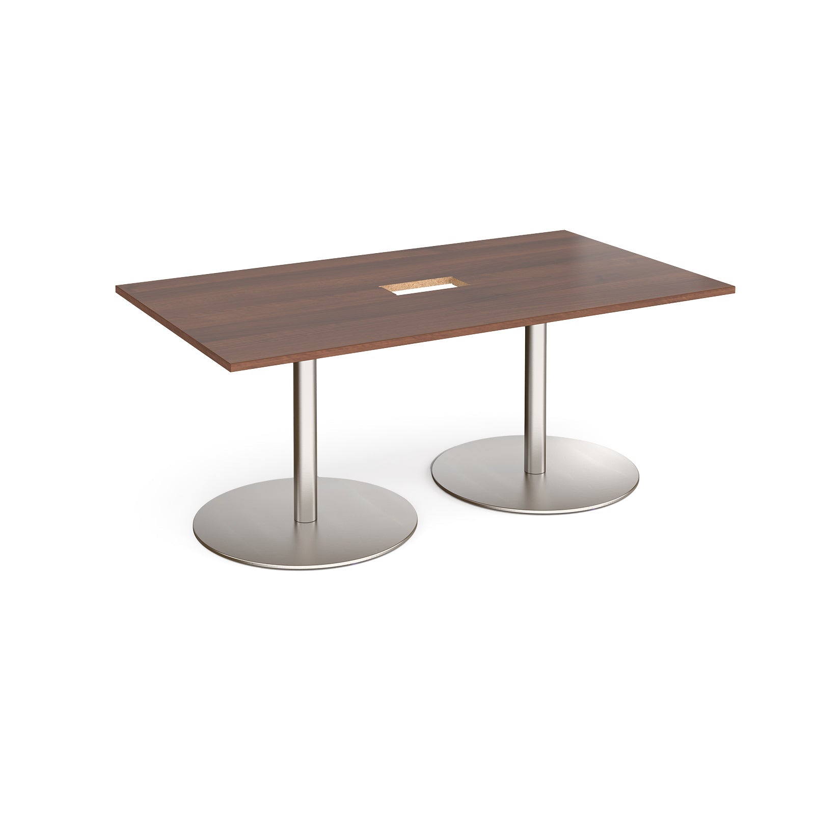 Eternal rectangular power ready boardroom table