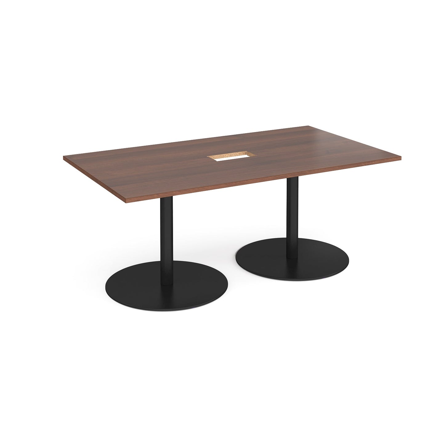 Eternal rectangular power ready boardroom table