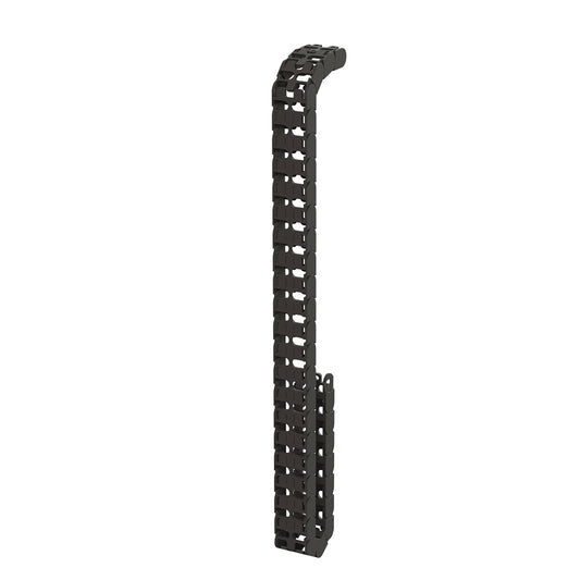Elev8 vertical cable chain for back-to-back desks