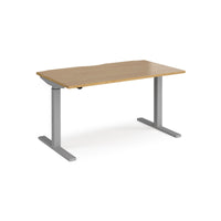 Elev8 Mono straight sit-stand desk 800mm deep