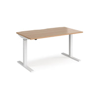 Elev8 Mono straight sit-stand desk 800mm deep