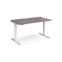Elev8 Mono straight sit-stand desk 800mm deep