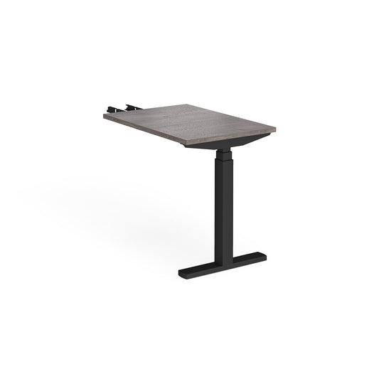 Elev8 Touch sit-stand return desk 800mm deep