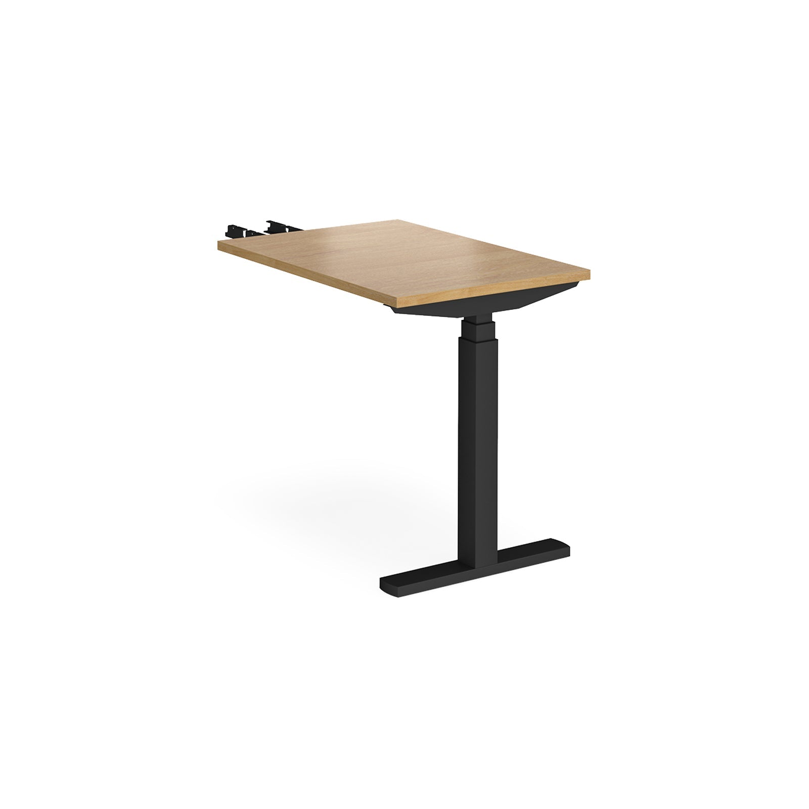 Elev8 Touch sit-stand return desk 800mm deep