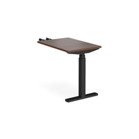 Elev8 Touch sit-stand return desk 800mm deep