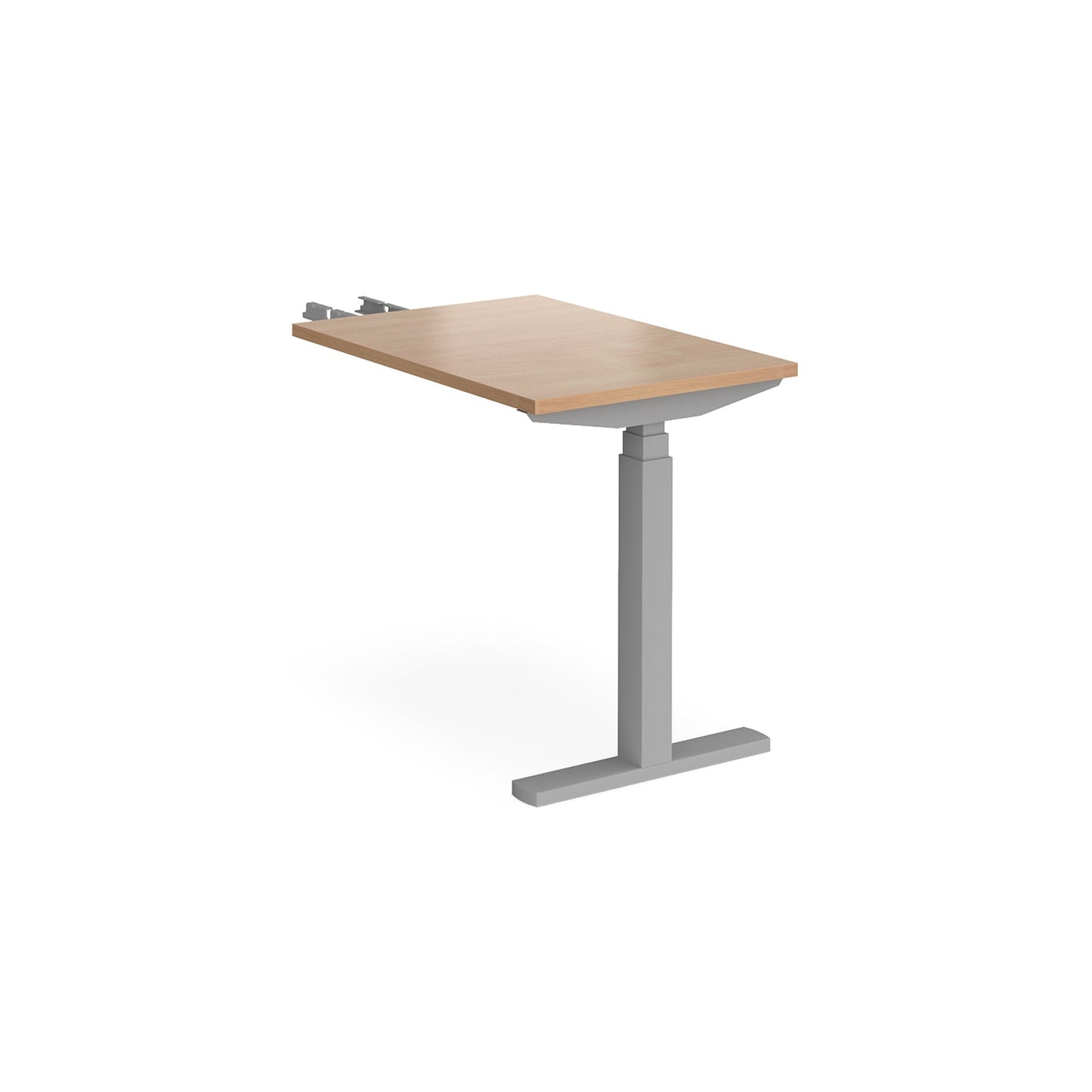Elev8 Touch sit-stand return desk 800mm deep