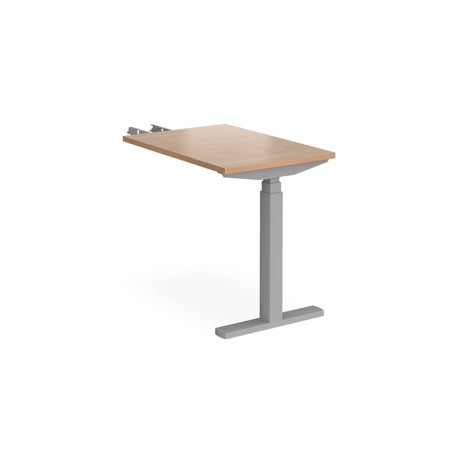 Elev8 Touch sit-stand return desk 800mm deep