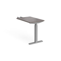 Elev8 Touch sit-stand return desk 800mm deep