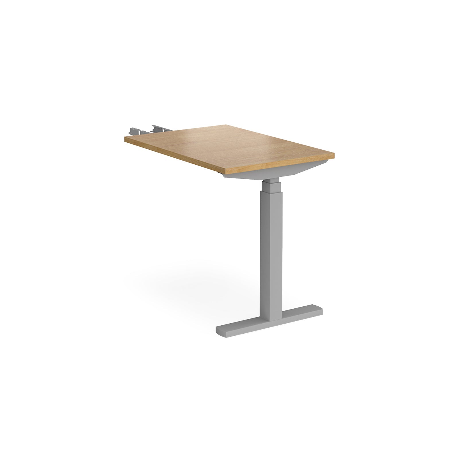 Elev8 Touch sit-stand return desk 800mm deep