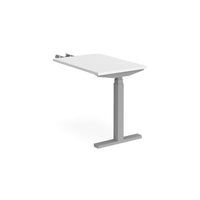 Elev8 Touch sit-stand return desk 800mm deep