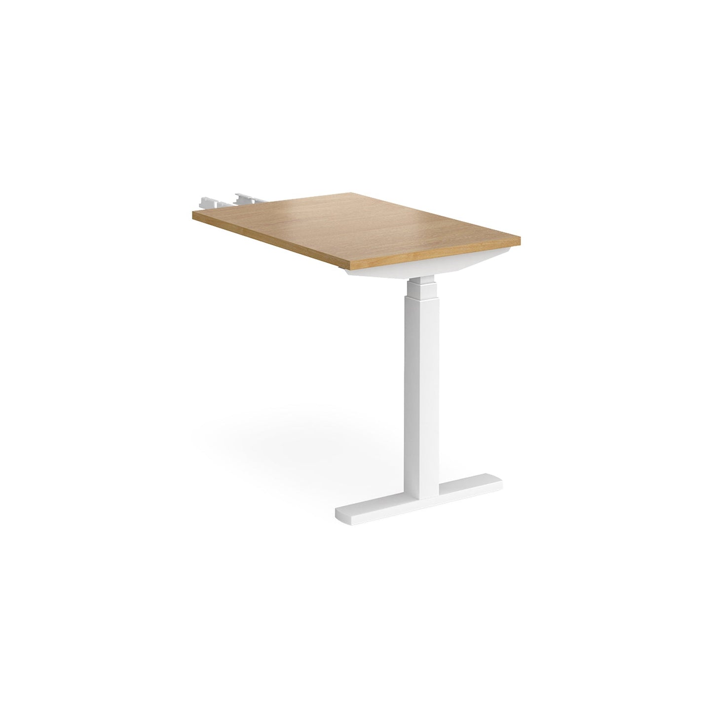 Elev8 Touch sit-stand return desk 800mm deep