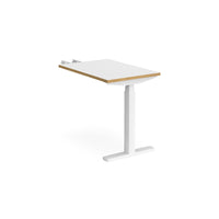 Elev8 Touch sit-stand return desk 800mm deep