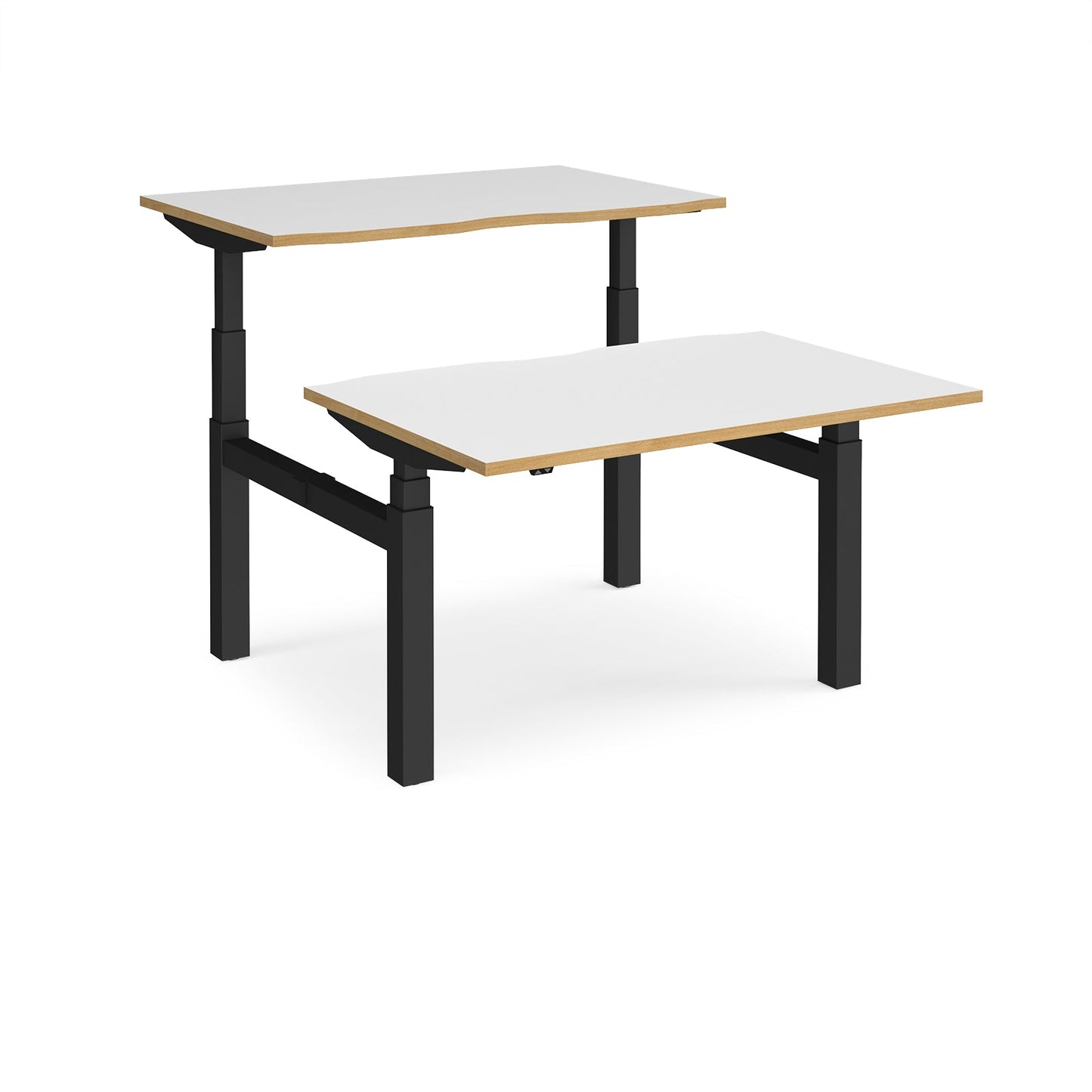 Elev8 Touch back-to-back desks 1650mm deep