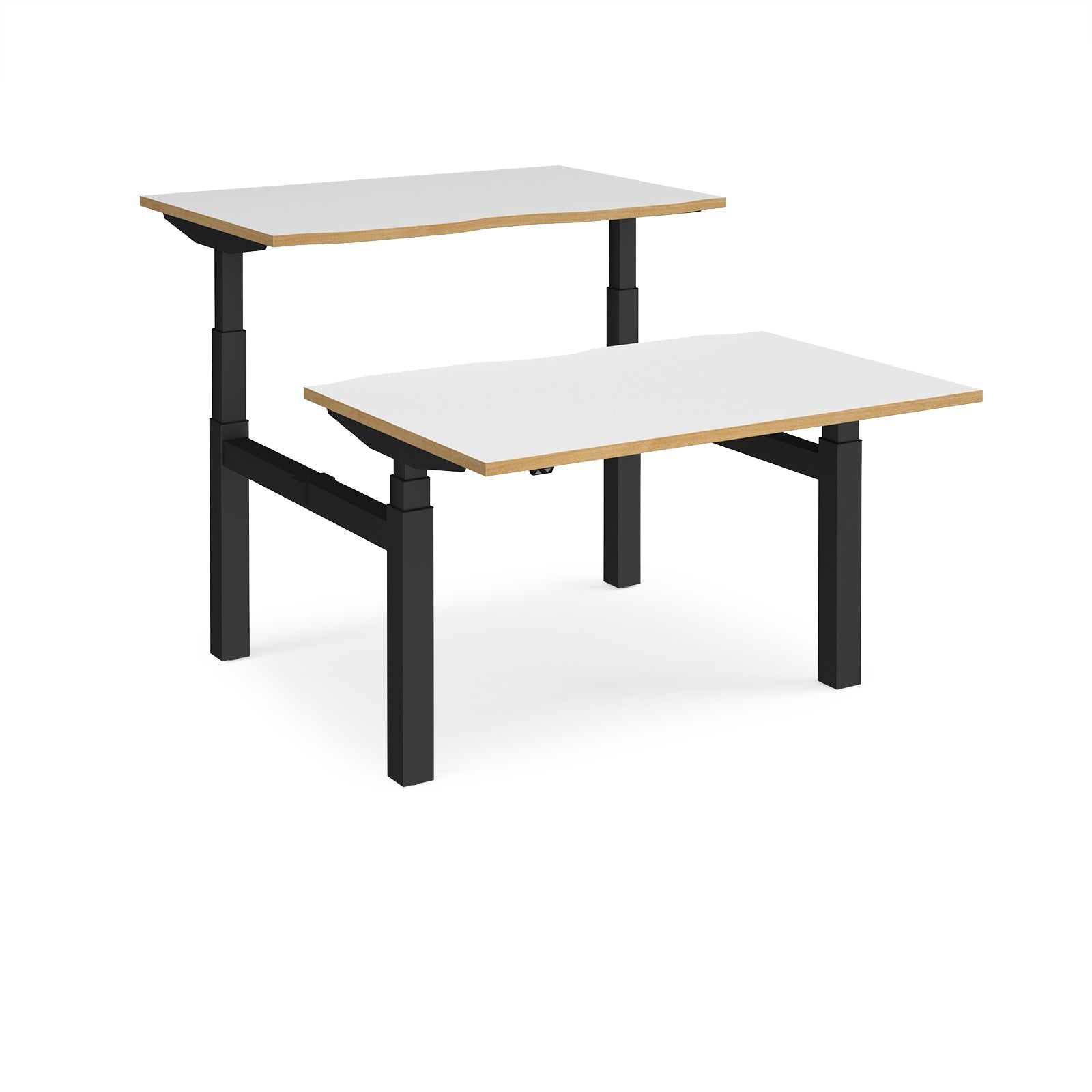 Elev8 Touch back-to-back desks 1650mm deep