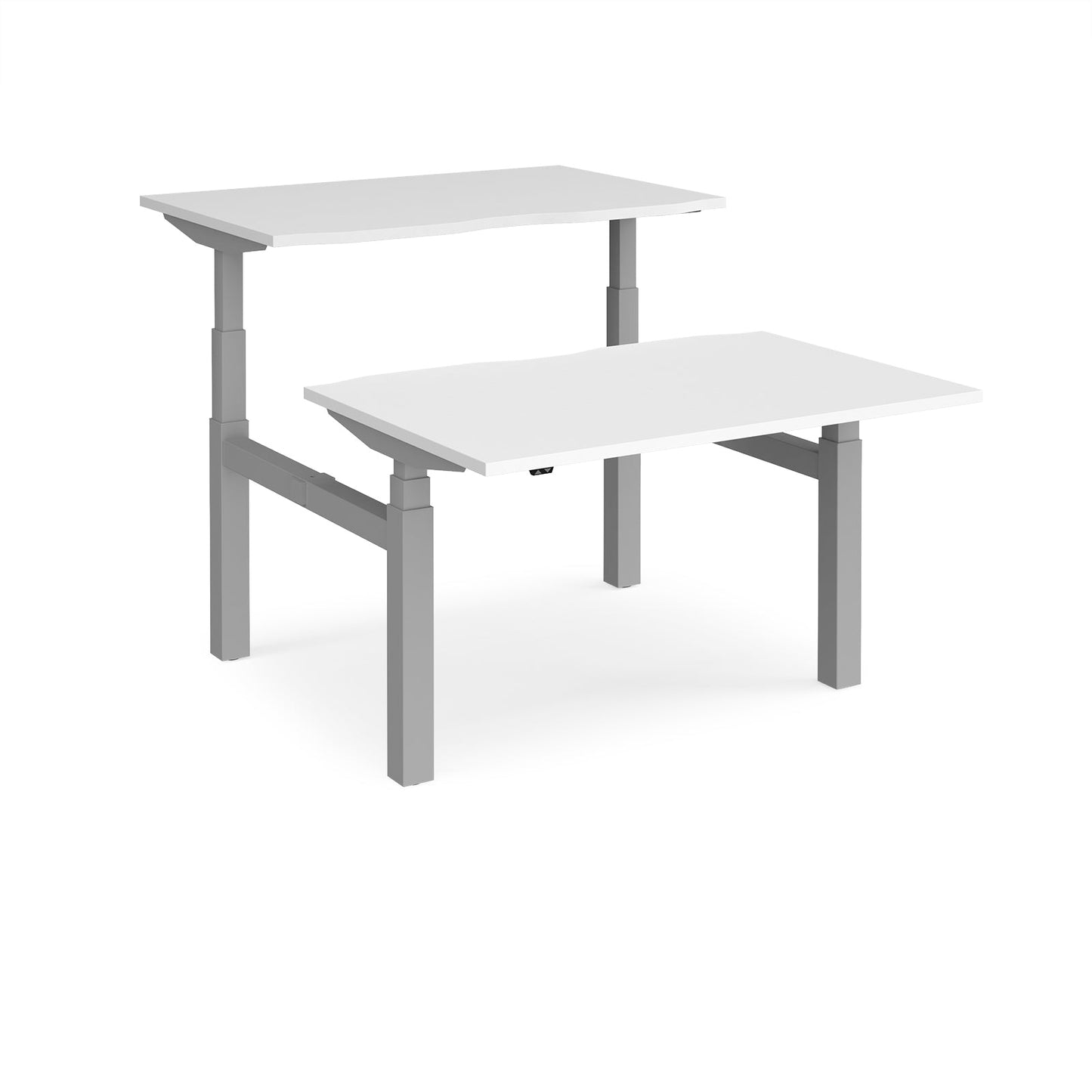 Elev8 Touch back-to-back desks 1650mm deep