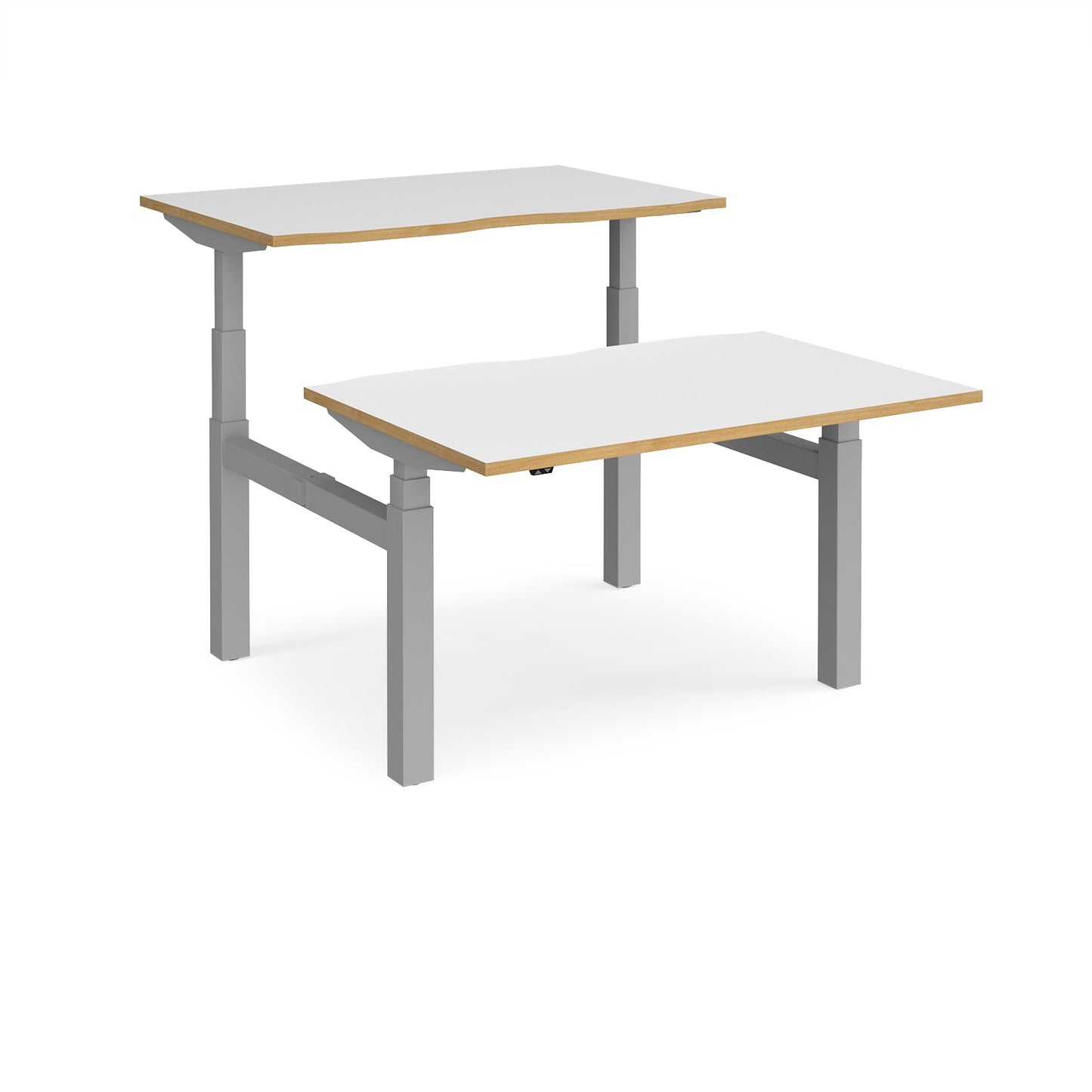 Elev8 Touch back-to-back desks 1650mm deep