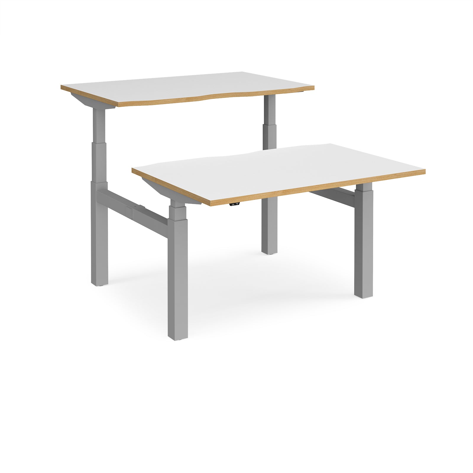 Elev8 Touch back-to-back desks 1650mm deep
