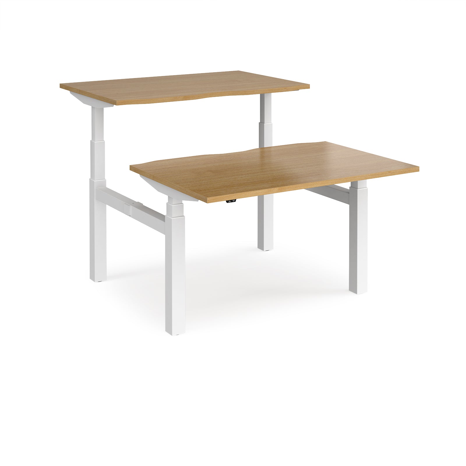 Elev8 Touch back-to-back desks 1650mm deep