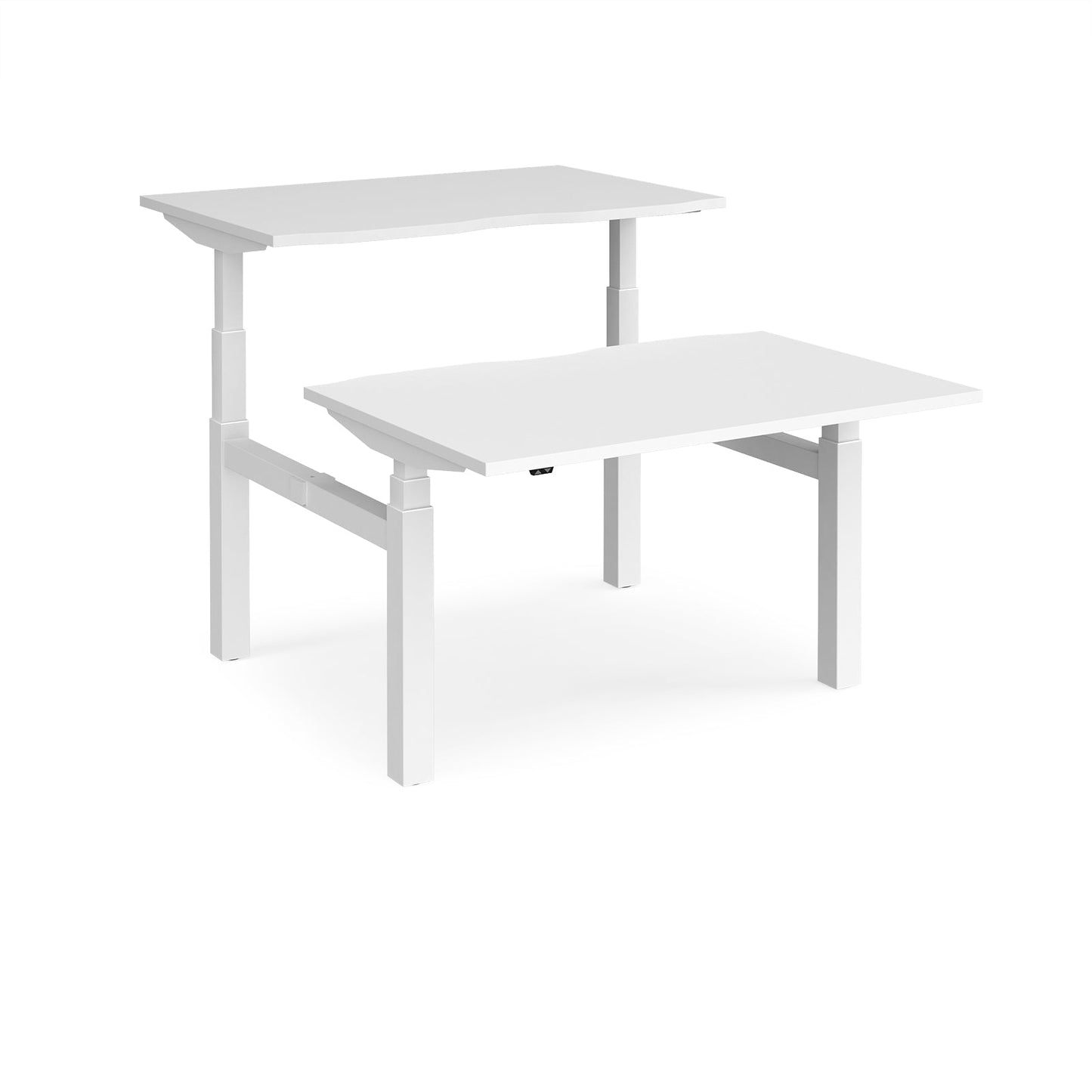 Elev8 Touch back-to-back desks 1650mm deep