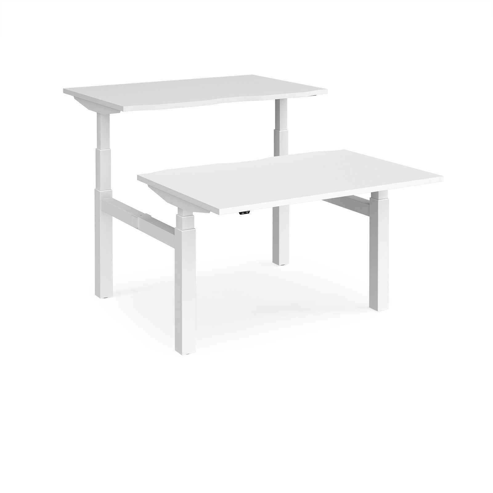 Elev8 Touch back-to-back desks 1650mm deep