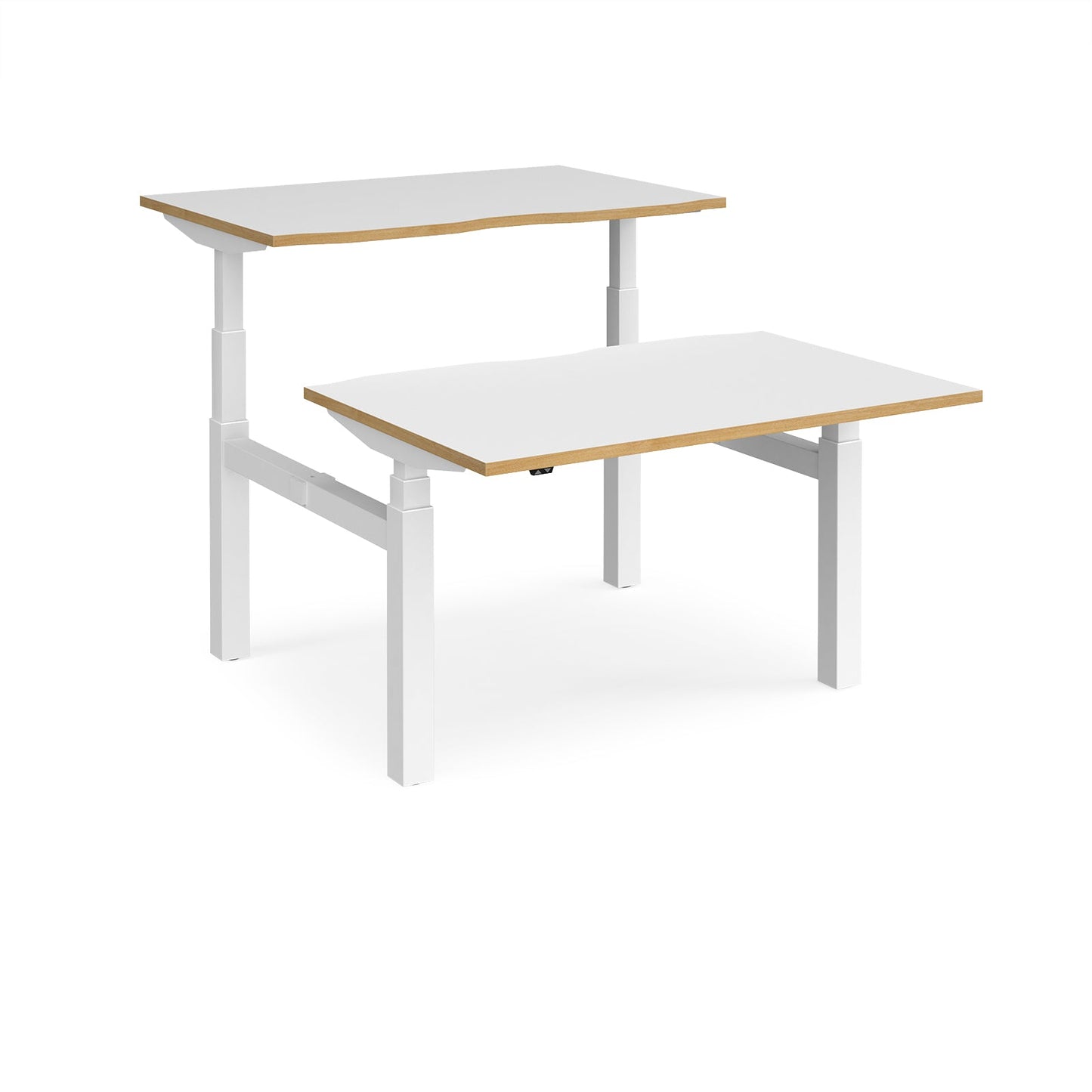 Elev8 Touch back-to-back desks 1650mm deep