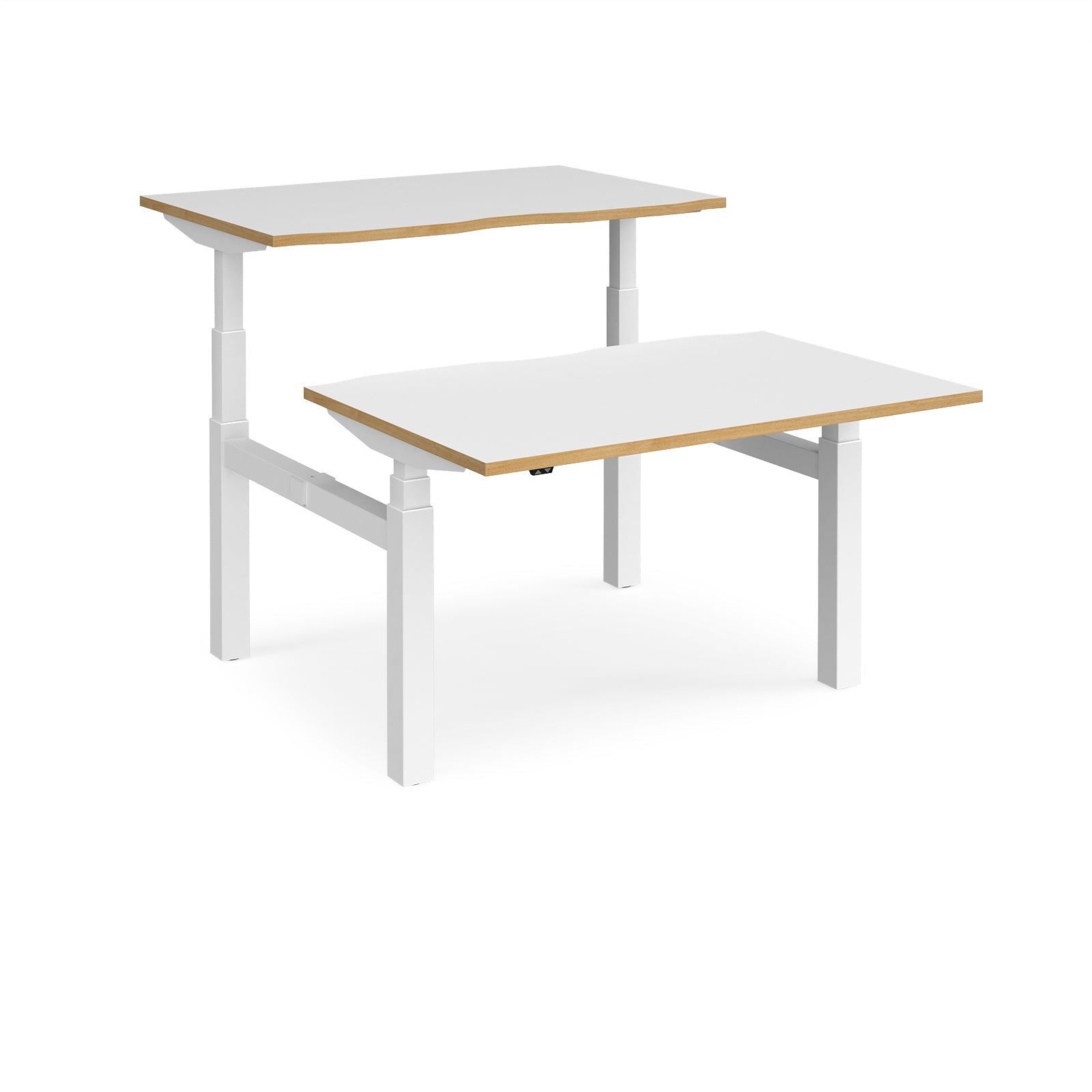Elev8 Touch back-to-back desks 1650mm deep