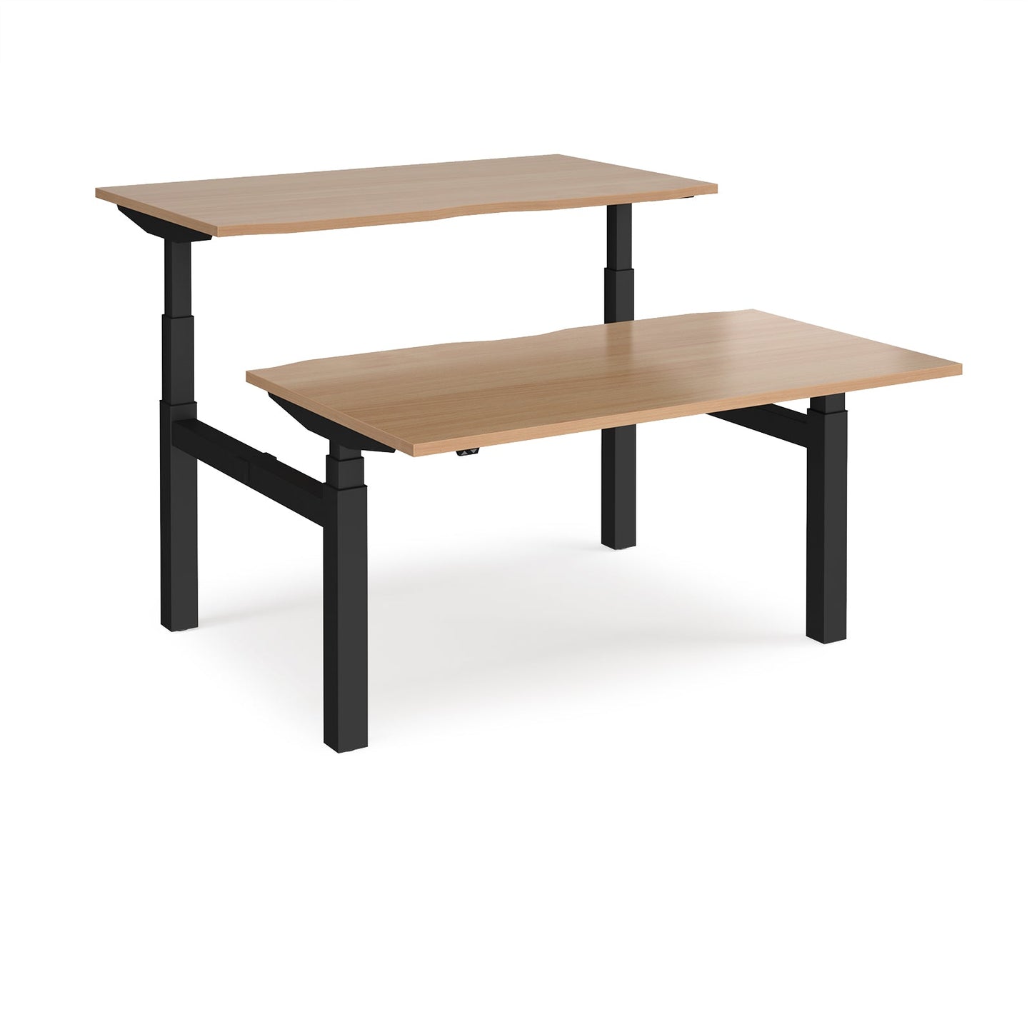 Elev8 Touch back-to-back desks 1650mm deep