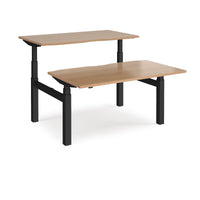 Elev8 Touch back-to-back desks 1650mm deep