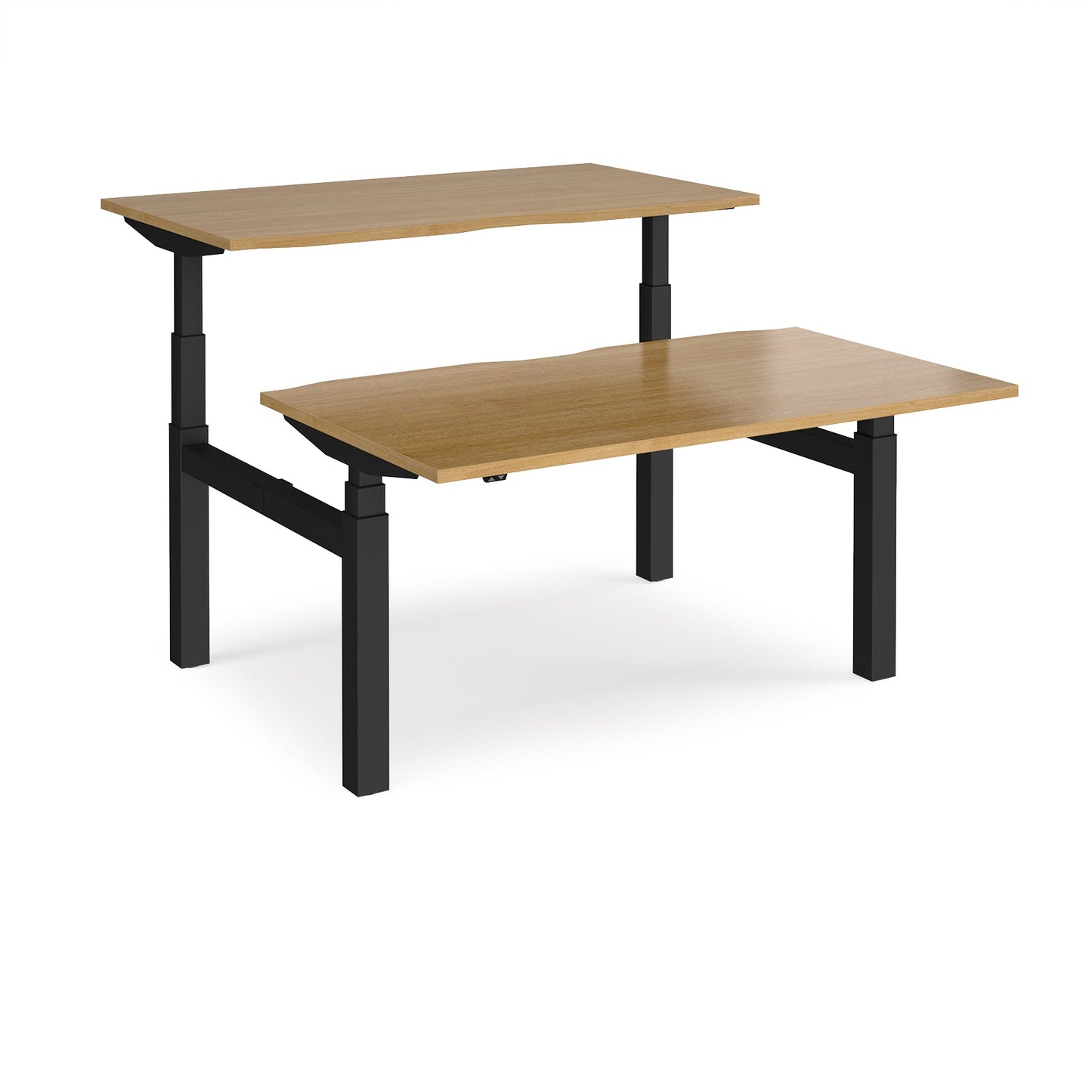 Elev8 Touch back-to-back desks 1650mm deep