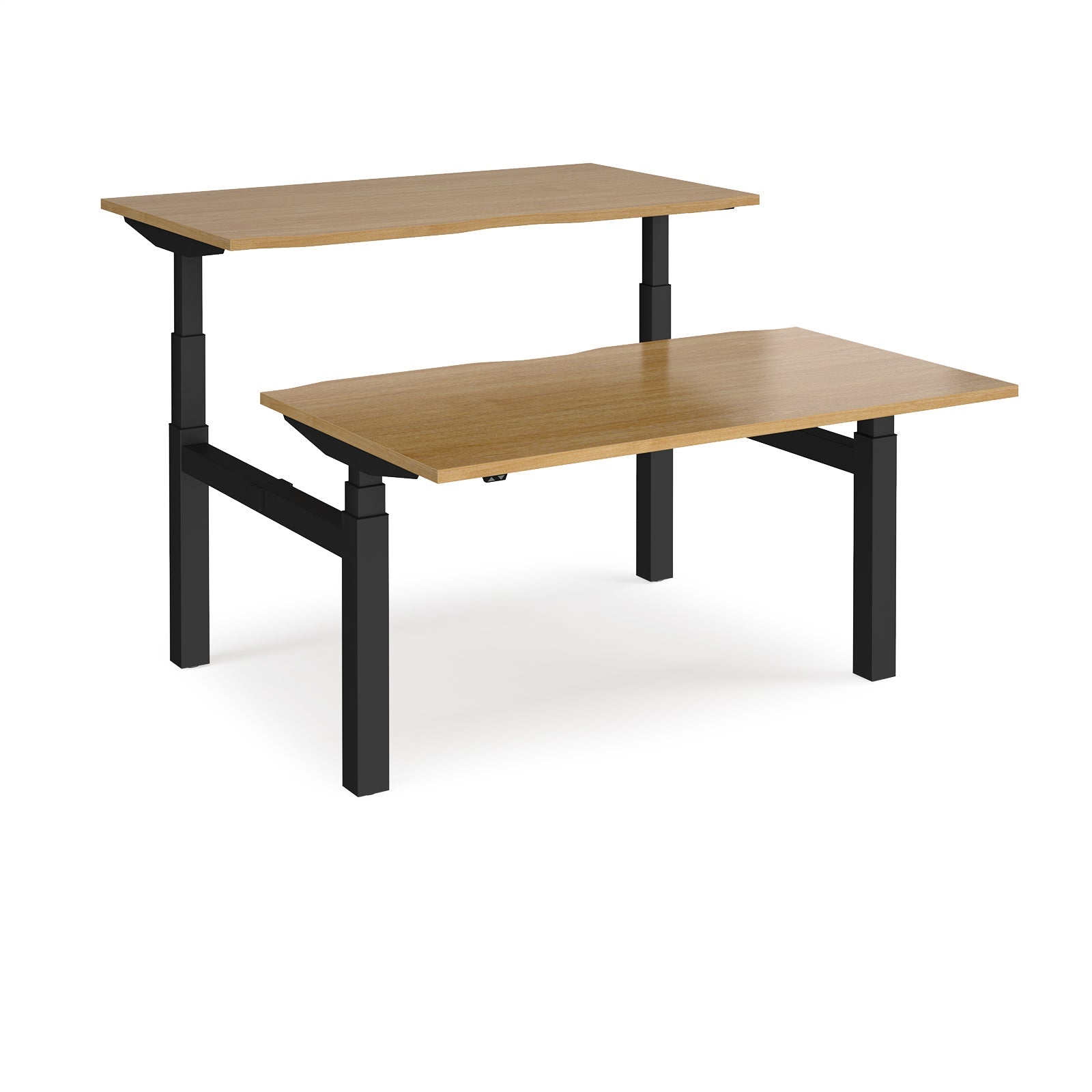 Elev8 Touch back-to-back desks 1650mm deep