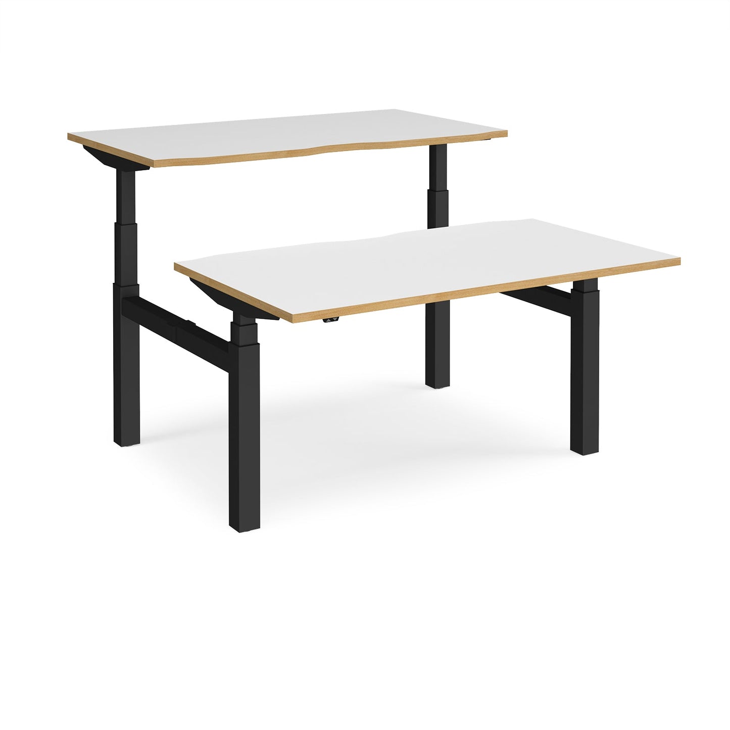Elev8 Touch back-to-back desks 1650mm deep