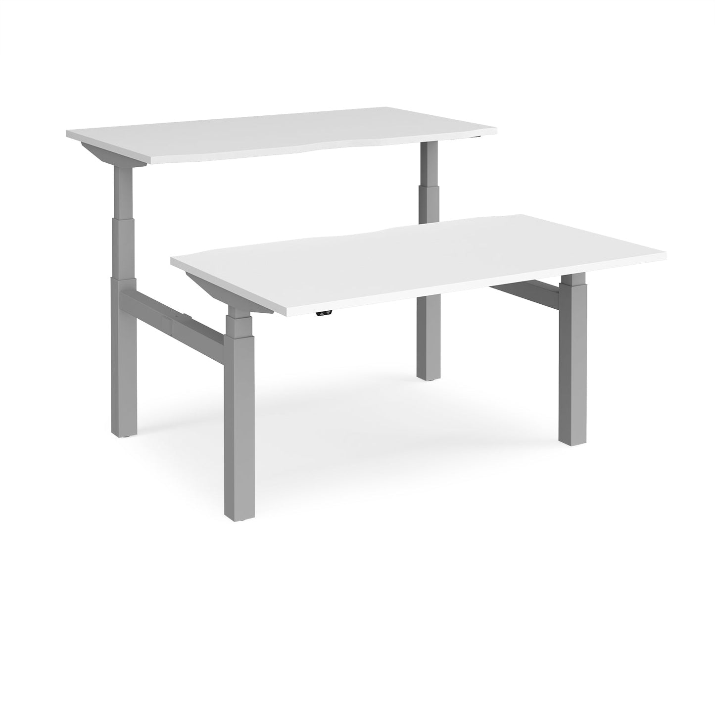 Elev8 Touch back-to-back desks 1650mm deep