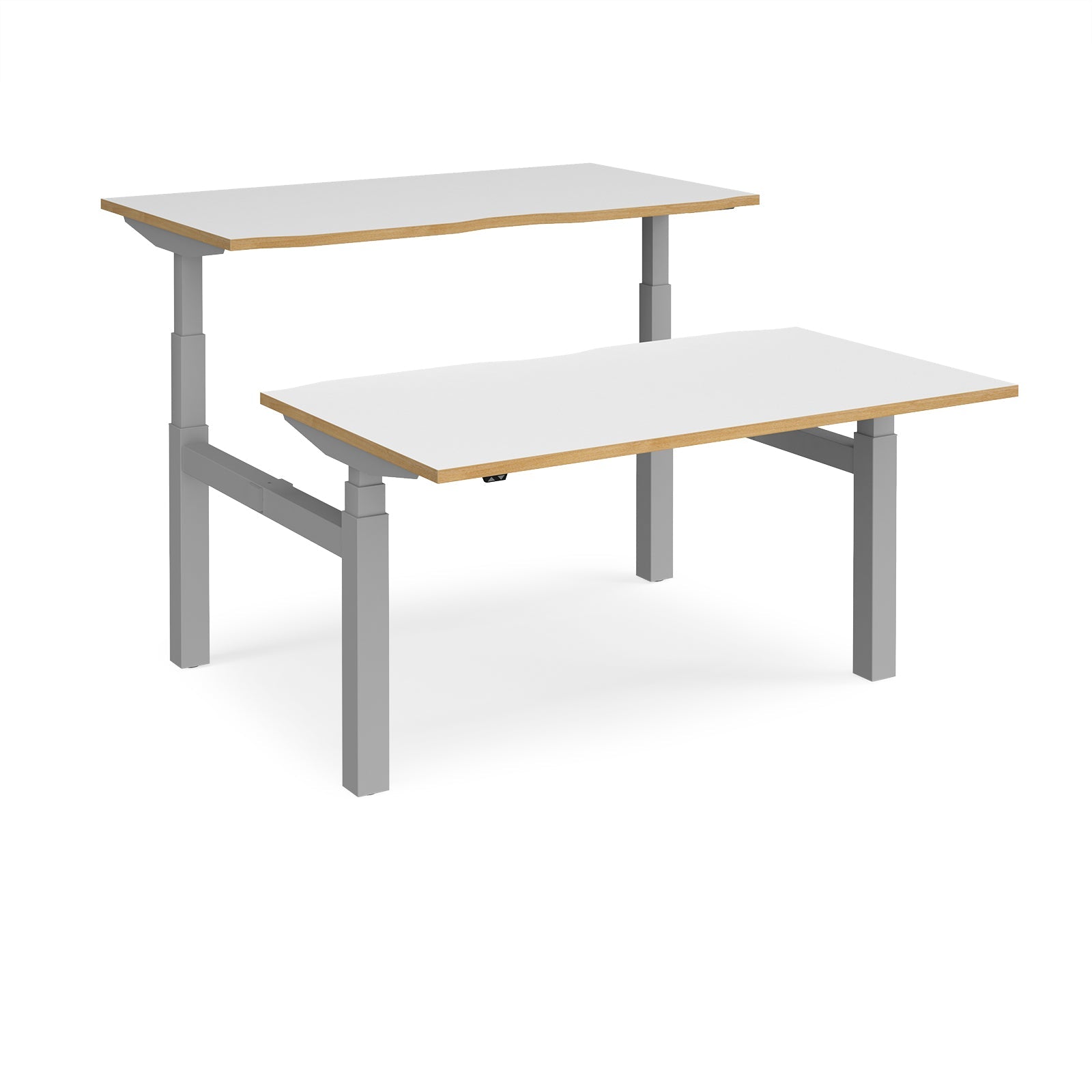 Elev8 Touch back-to-back desks 1650mm deep