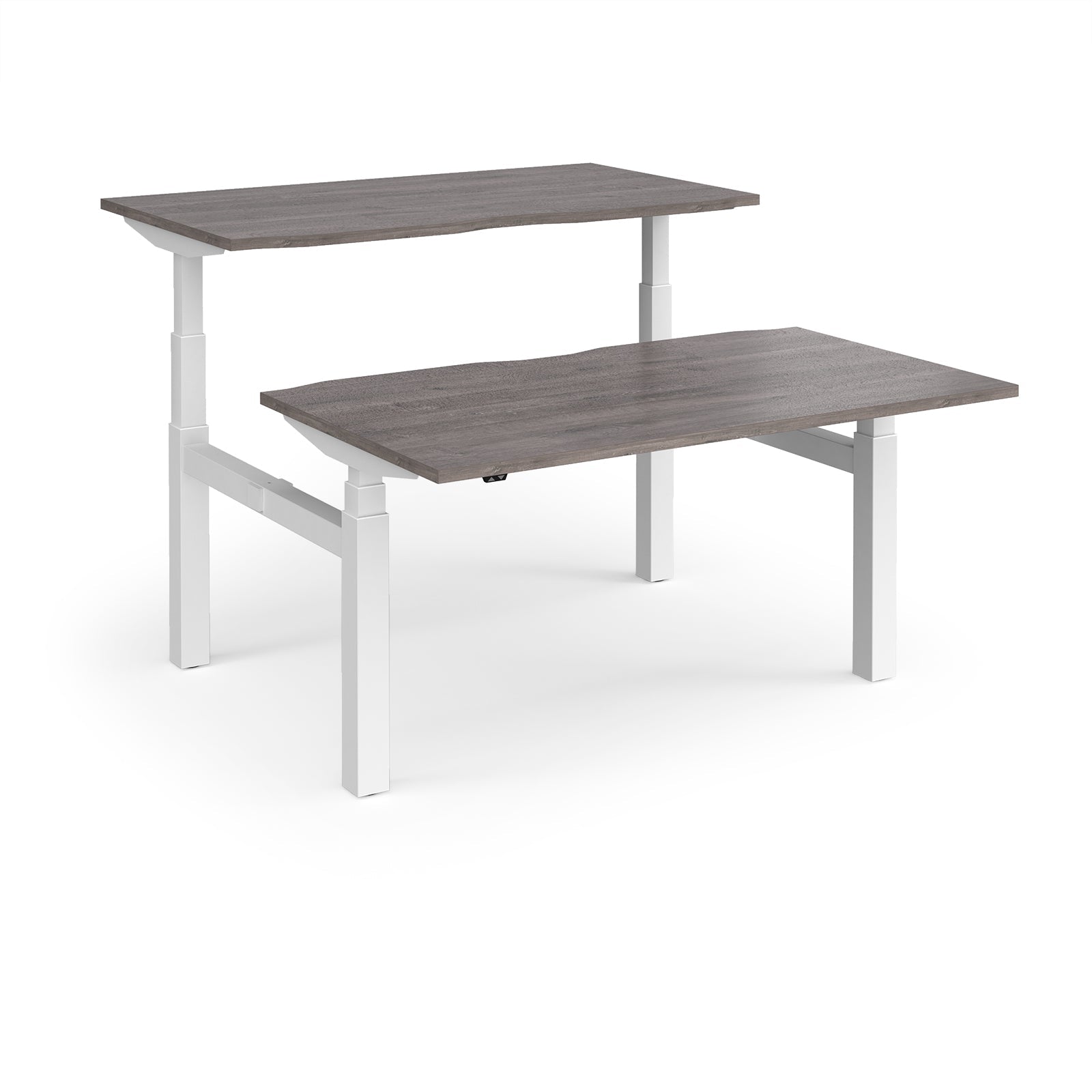 Elev8 Touch back-to-back desks 1650mm deep