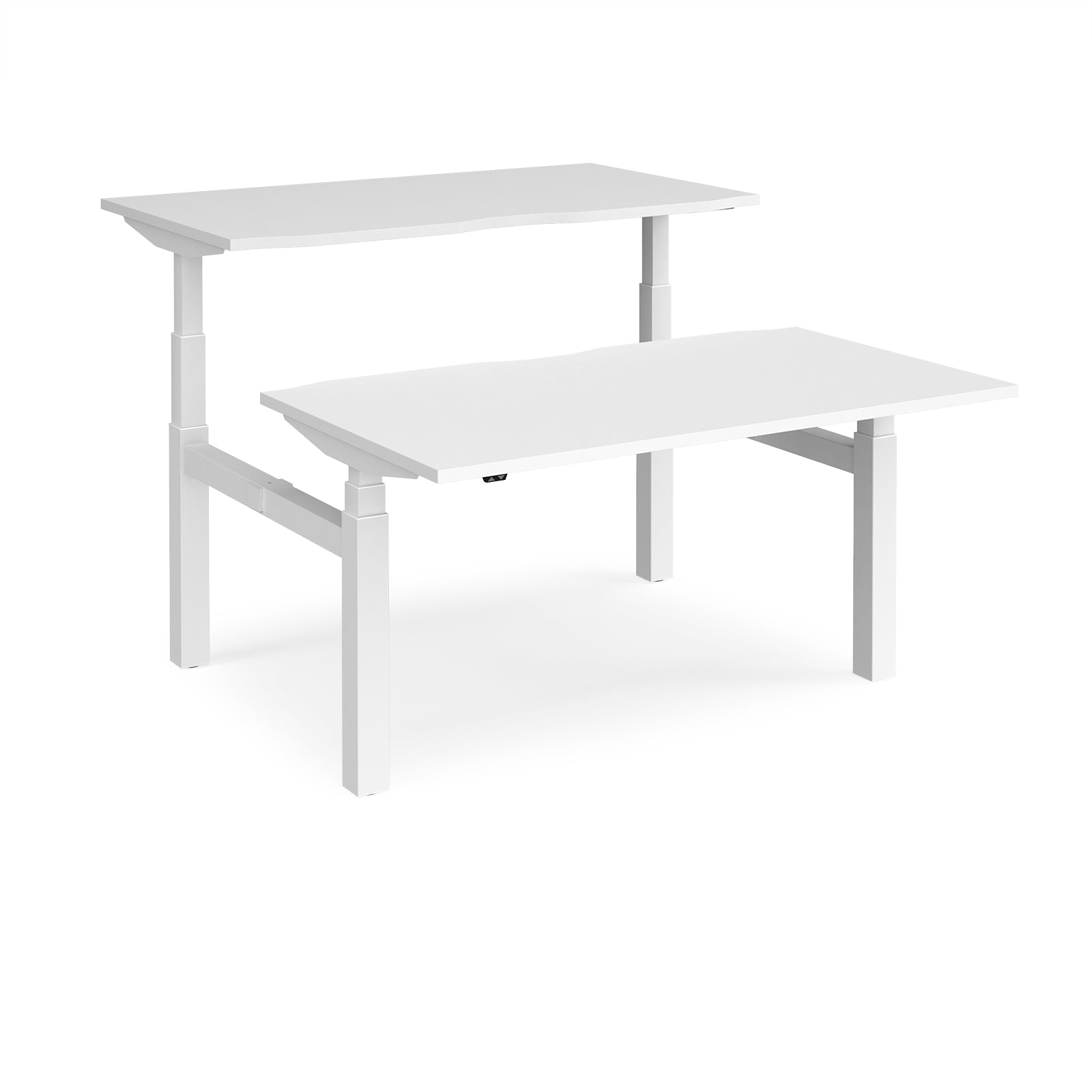 Elev8 Touch back-to-back desks 1650mm deep